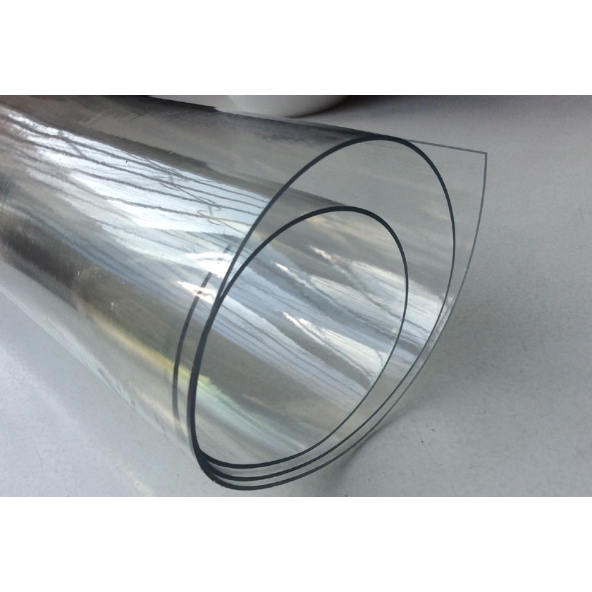 Tấm nhựa PVC trong suốt dày 2mm Khổ rộng 1,2m Hoangkhanhproduct - Màng nhựa PVC mềm giá rẻ - Màng nhựa PVC khổ lớn
