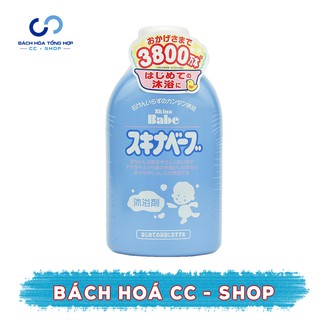 Sữa tắm ngừa rôm sẩy cho bé skina babe nhật bản 500ml