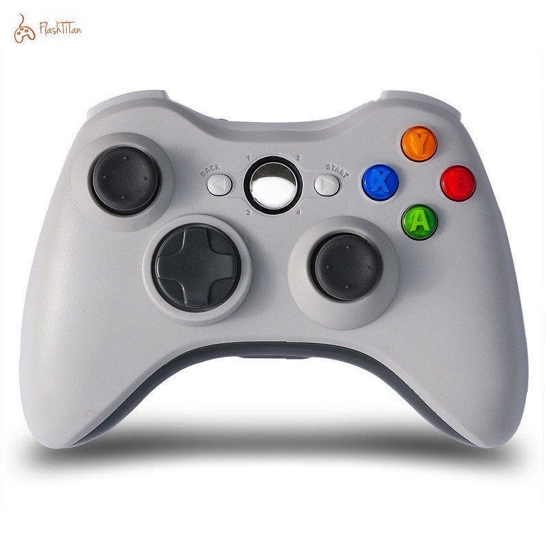 Tay Cầm Chơi Game không dây Xbox 360 Có Rung -Tay cầm không dây 2.4G cho PC, Smart TV, Laptop chơi full skill F04