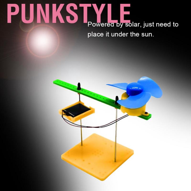 Bộ đồ chơi tạo hình máy phát điện sử dụng năng lượng mặt trời thú vị