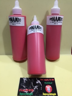 Mực tập xăm Dynamic mầu đỏ hàng bình dân.