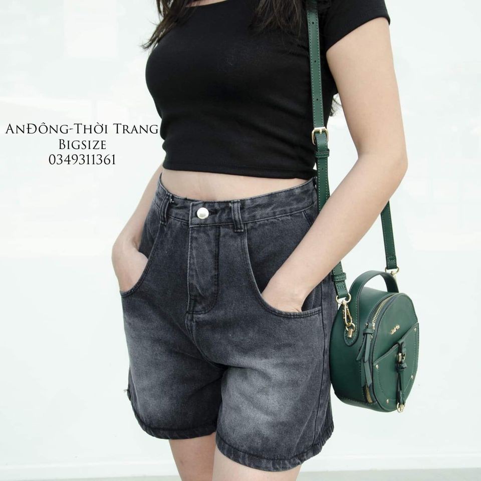 Quần Short Jean Nữ Có Bigsize 60kg-80kg (JN)