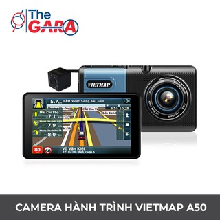 Camera Hành Trình VietMap A50 + Thẻ nhớ 32GB | Full HD, Ghi hình ngày đêm, Wifi, cảnh báo tốc độ