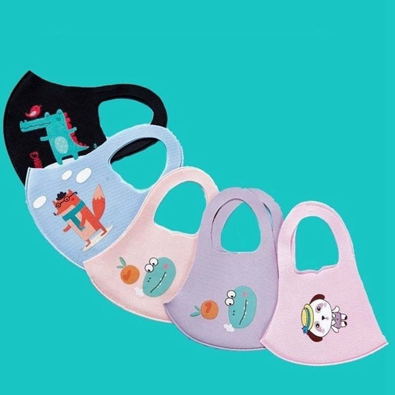 Khẩu Trang Cotton Thoáng Khí Chống Bụi Và Sương Mù Họa Tiết Hoạt Hình 3D Cho Bé | BigBuy360 - bigbuy360.vn