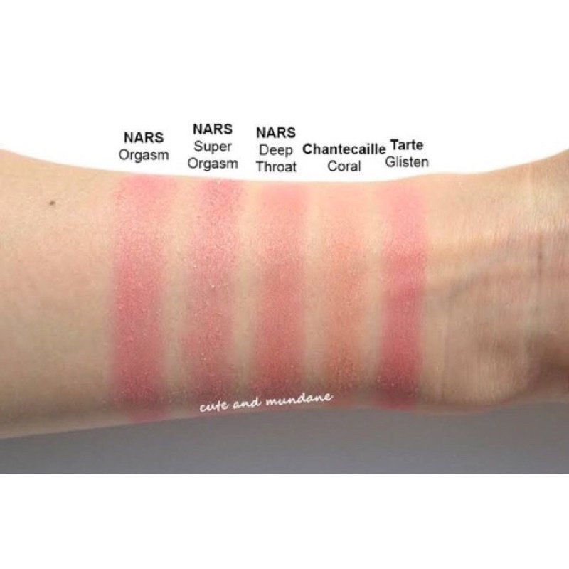 phấn má NARS màu hot