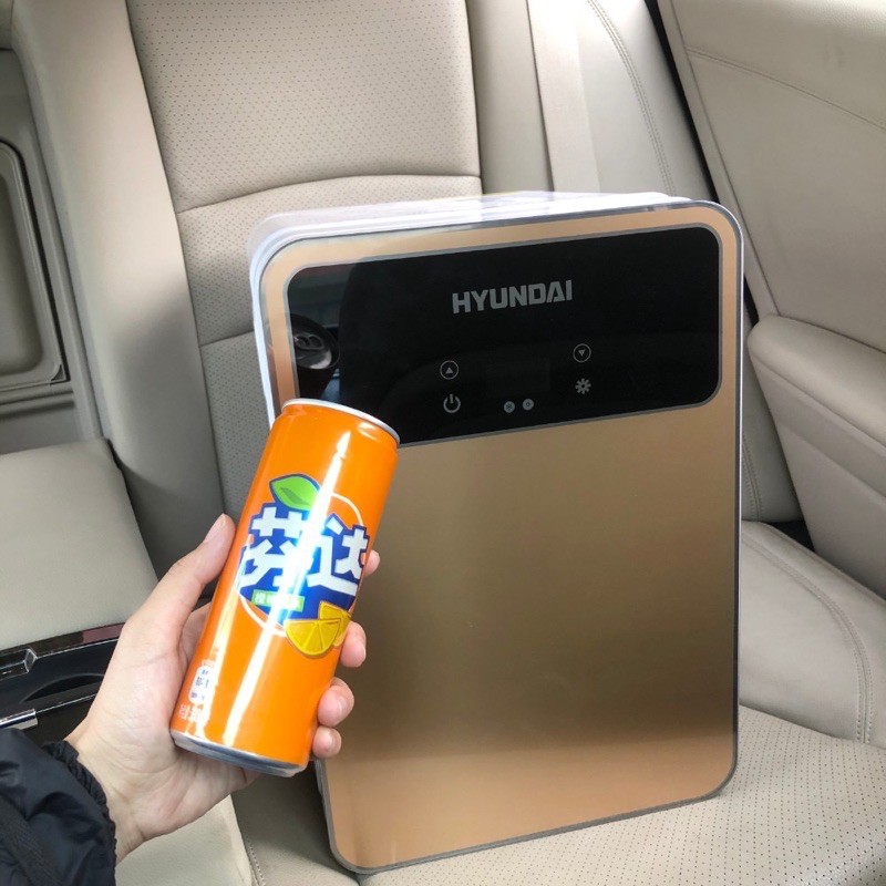 Order Tủ lạnh mini huyndai 20L thế hệ mới 2021 dùng cho nhà và xe hơi