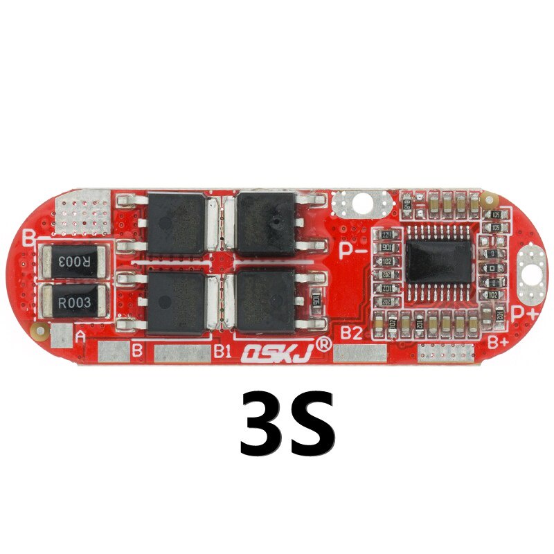 Bảng Mạch Bảo Vệ Pin Lithium Bms 1S 2S 10A 3S 4S 5S 25A Bms 18650
