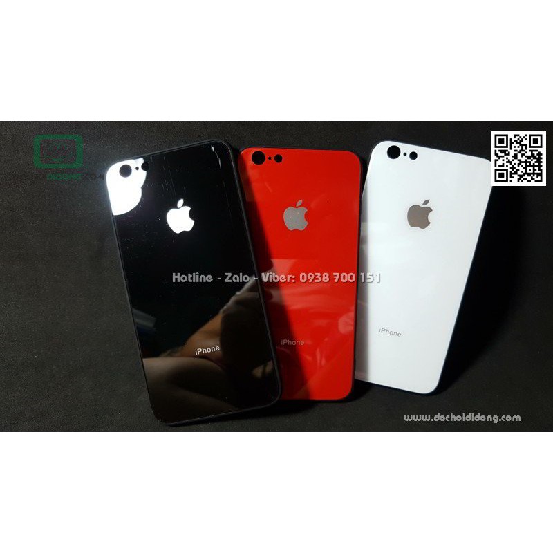 Ốp Lưng IPhone 6 6S Plus Lưng Nhựa Giả Kính