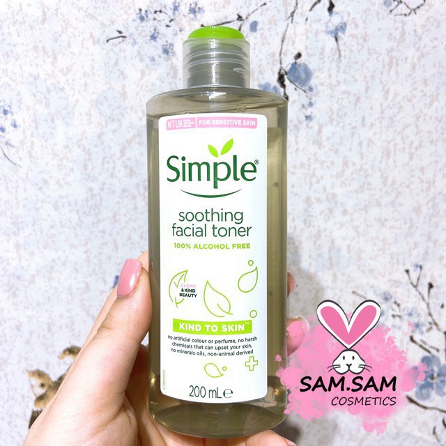 HSF VBN Nước hoả hồng Simple Kind lớn Skin Soothing Facial Toner 5211 45 25