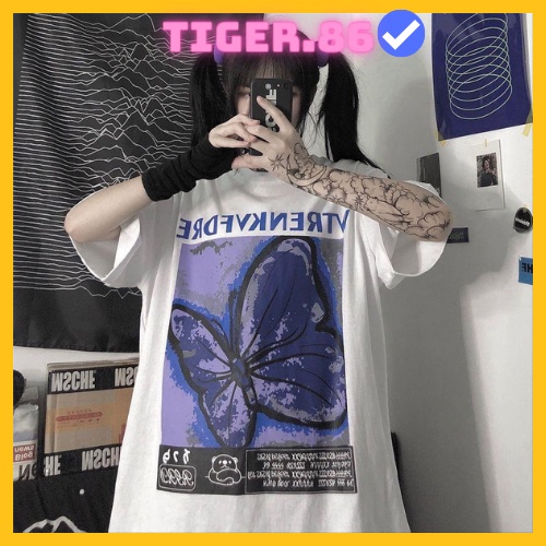 Áo thun tay lỡ form rộng unisex Tiger.86 AFR177