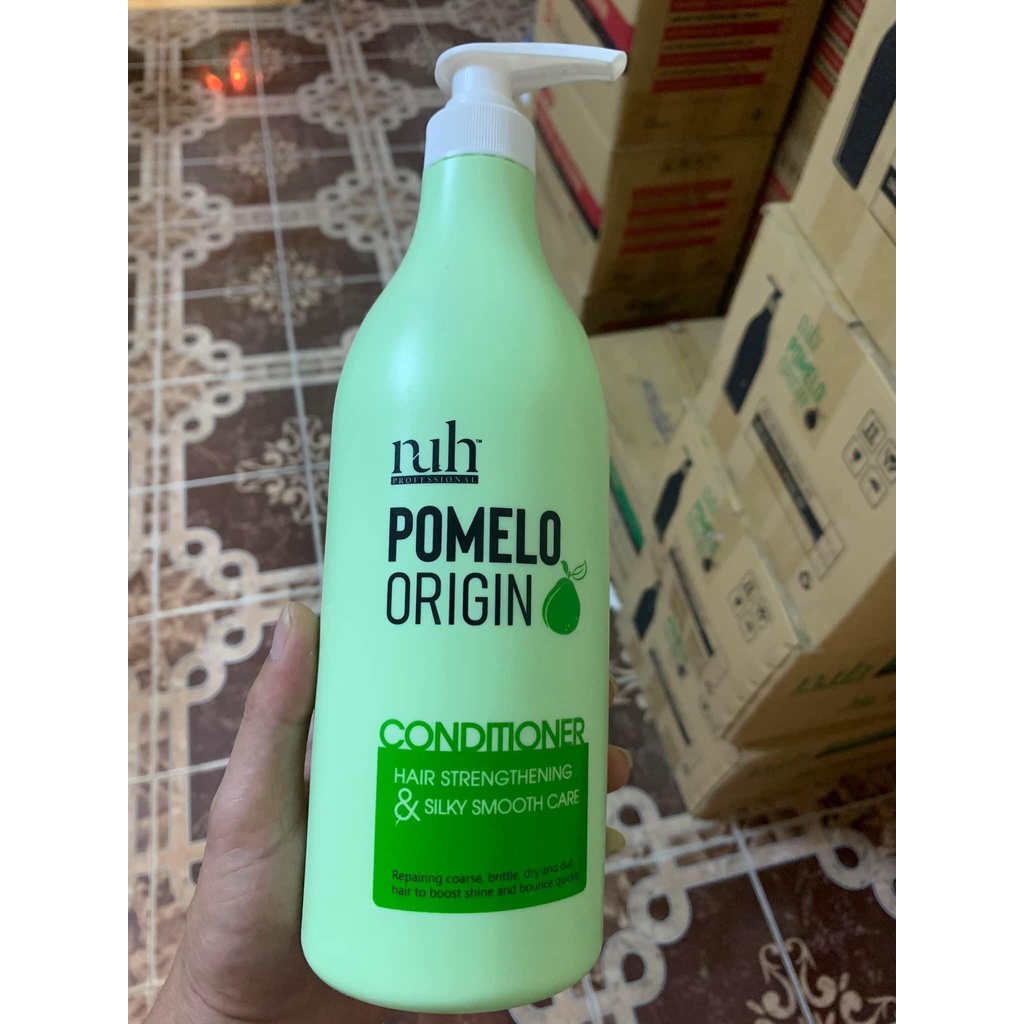 Dầu Gội Xả Bưởi NUH Kích Thích Mọc Tóc 850ML Bestmypham