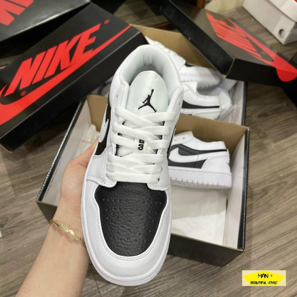 Giày thể thao Air Jordan 1 Low Panda (W) siêu hot, dễ phối đồ dành cho nam và nữ (FULLBOX)