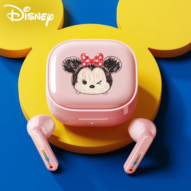Tai nghe nhét tai Q5 Bluetooth 5.0 không dây Tsum Tsum Disney chính hãng