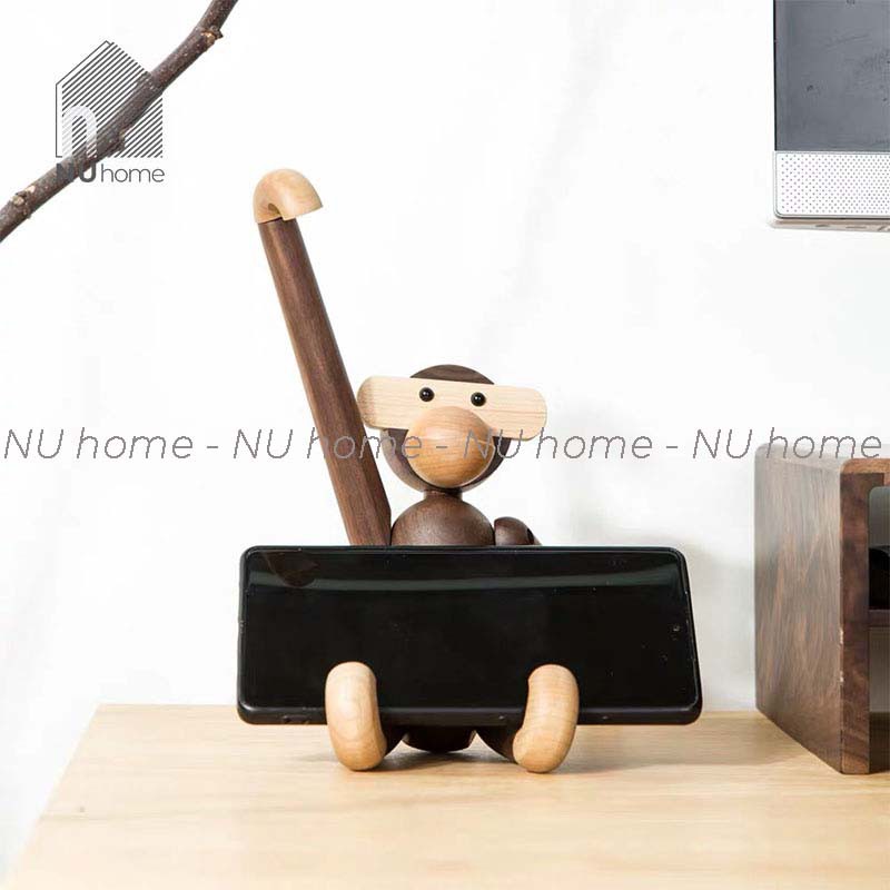 nuhome.vn | Khỉ gỗ cao cấp được thiết kế đẹp mắt làm bằng chất liệu gỗ tự nhiên