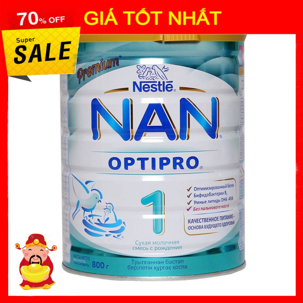 [ GIÁ TỐT NHẤT ]  [Date mới] Sữa Nan Nga số một, 2, 3, 4 (800G) [ HÀNG CHÍNH HÃNG ]