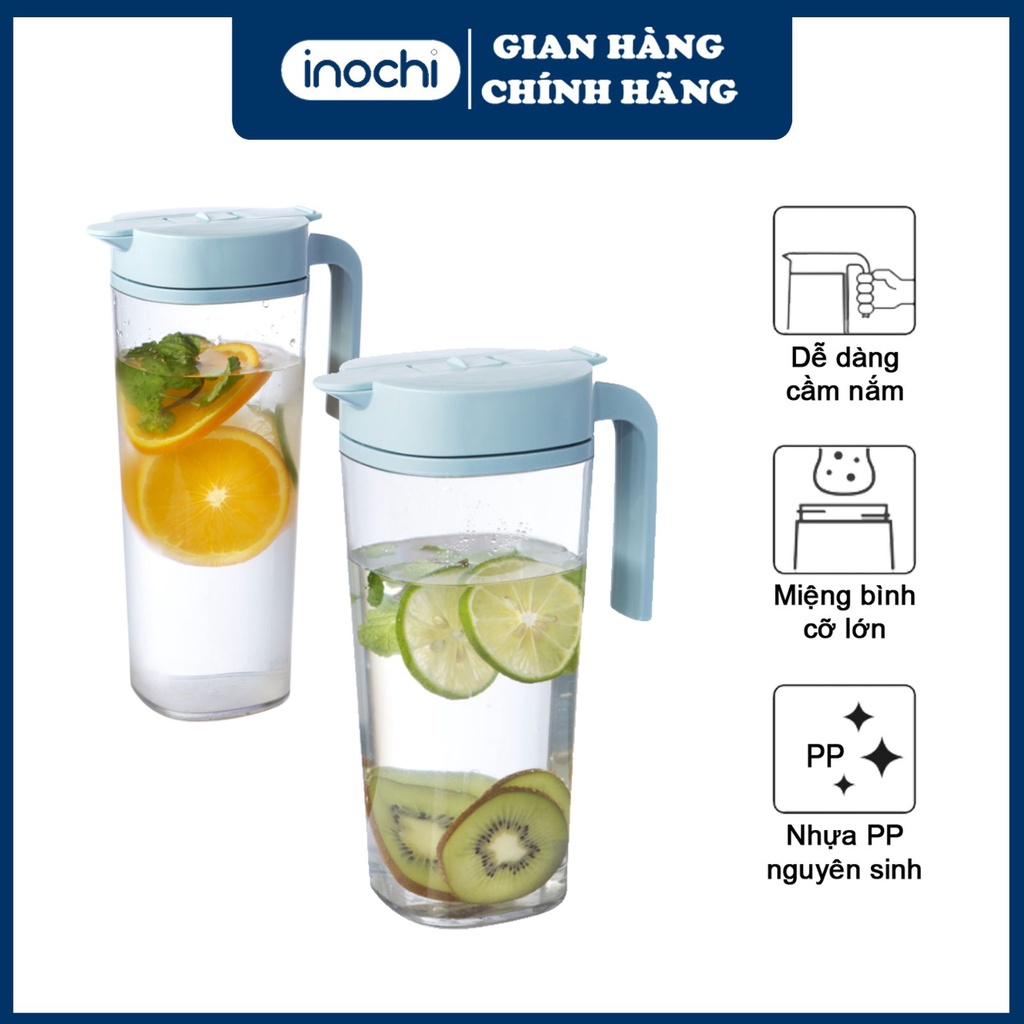 Bình Đựng Nước Cao Cấp BIWA INOCHI Dành Cho Nhà Bếp, Phòng Ăn, Phòng Khách 1.2L - 1.6L