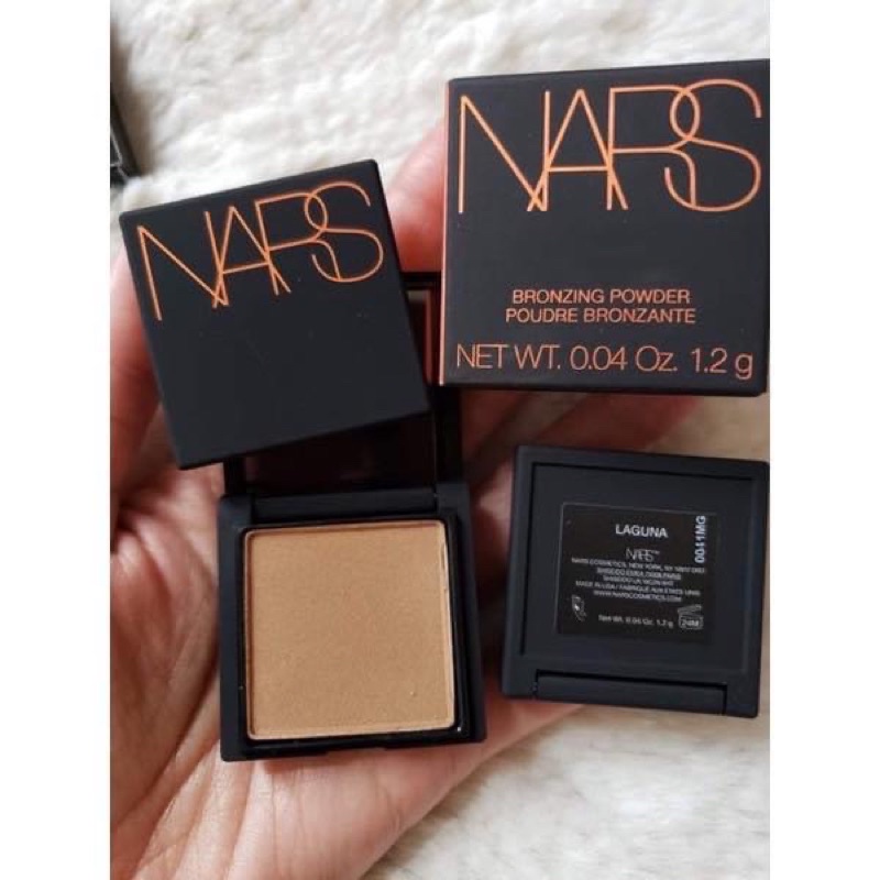 Phấn Tạo Khối NARS Bronzing Powder màu Laguna Mini Unbox