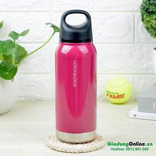 Bình giữ nhiệt Lock&lock Loop Tumbler LHC4153 Hồng