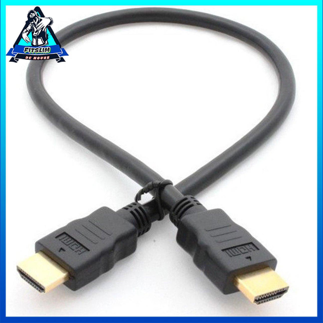 1,5 mét Kích thước di động Bộ chuyển đổi cáp HDMI sang HDMI mạ vàng cho DV HDTV