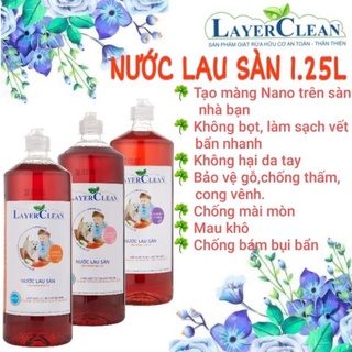 Nước lau sàn hữu cơ layerclean 1.25ml