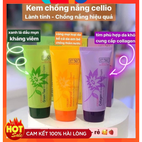 KEM CHỐNG NẮNG DƯỠNG DA CEELIO SPF 50PA+