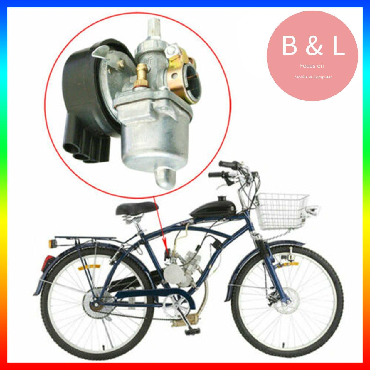 Bộ Chế Hòa Khí 2 Thì Cho Xe Đạp 49cc 60cc 66cc 80cc