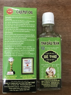 TINH DẦU CHÀM BÉ THƠ 50ml