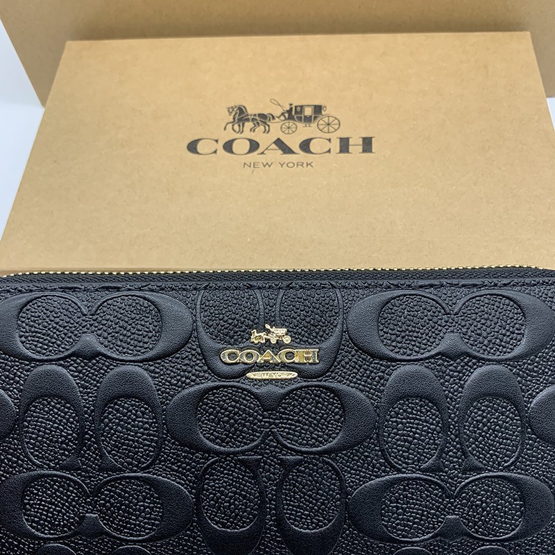 Ví COACH đích thực / F53834 / ví nữ / ví dài / ví đựng thẻ