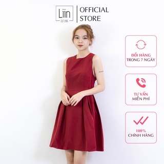 LIIN - Đầm midi chữ A basic, tôn dáng, trẻ trung