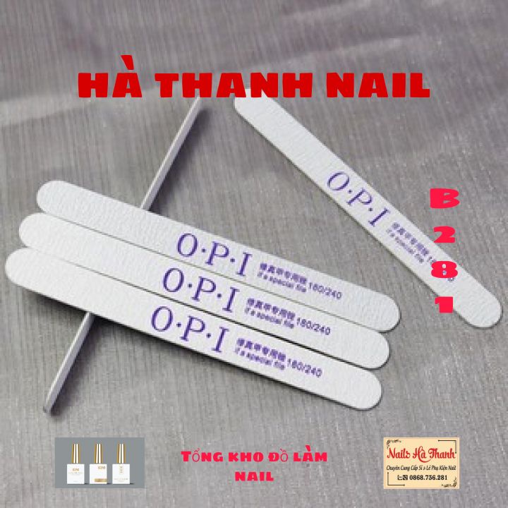 [ Có Sẵn ] Dũa Mỏng OPI 100/180 và 180/240