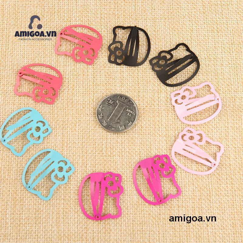 ✨✨Kẹp Tóc BB Trang Sức Vẽ Hoạt Hình Hello Kitty