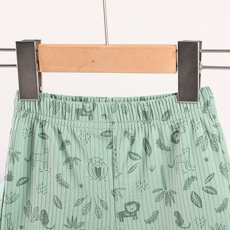 Bộ Đồ Quần Áo 2 Món Gồm Áo Thun Tay Ngắn Và Quần Ngắn Dành Cho Bé Trai Trẻ em Sơ Sinh 0-3 Tuổi
