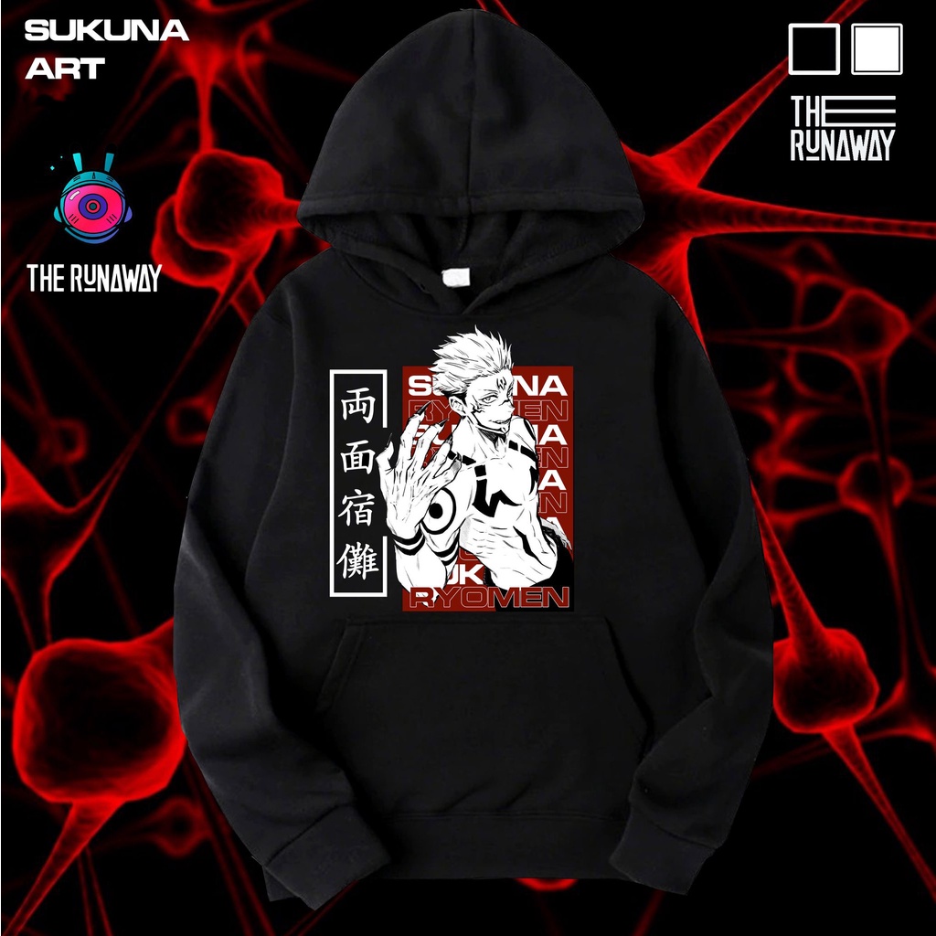 Áo Hoodie Jujutsu Kaisen: Sukuna Art Nam / Nữ by The Runaway