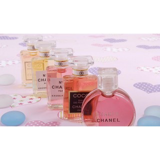 Set 5 chai nước hoa mini cao cấp