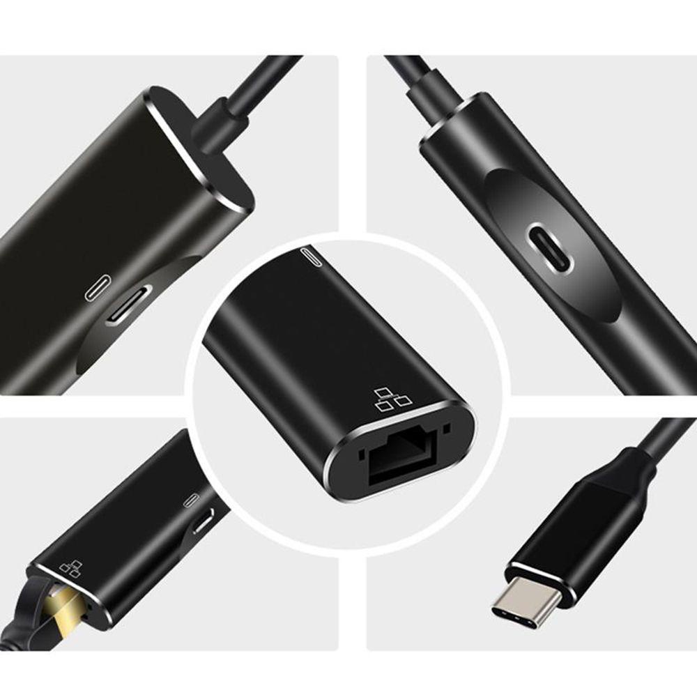 .Usb Chuyển Đổi Mạng Gigabit 1000Mbps 3.1 Bằng Hợp Kim Nhôm Chất Lượng Cao