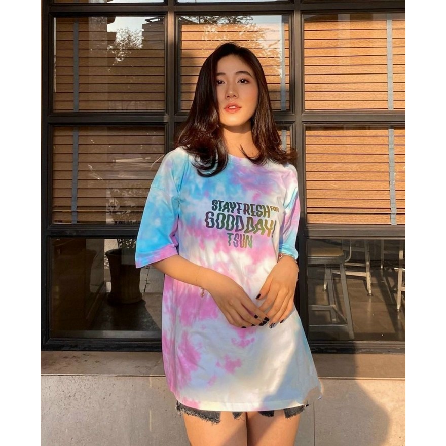 ⚡️ VIDEO + HÌNH THẬT ⚡️ Áo thun phông tay lỡ form rộng Unisex Nam Nữ Hoạt Hình Loang Màu ( NHIỀU MẪU) | BigBuy360 - bigbuy360.vn