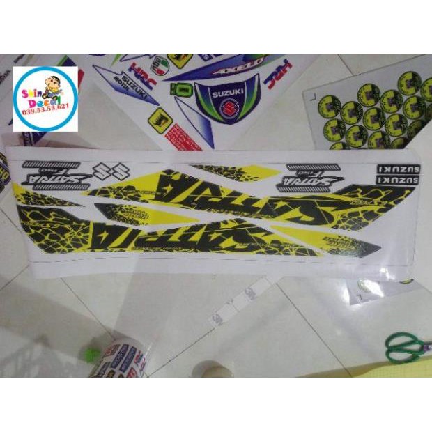 Tem rời satria mẫu 2019