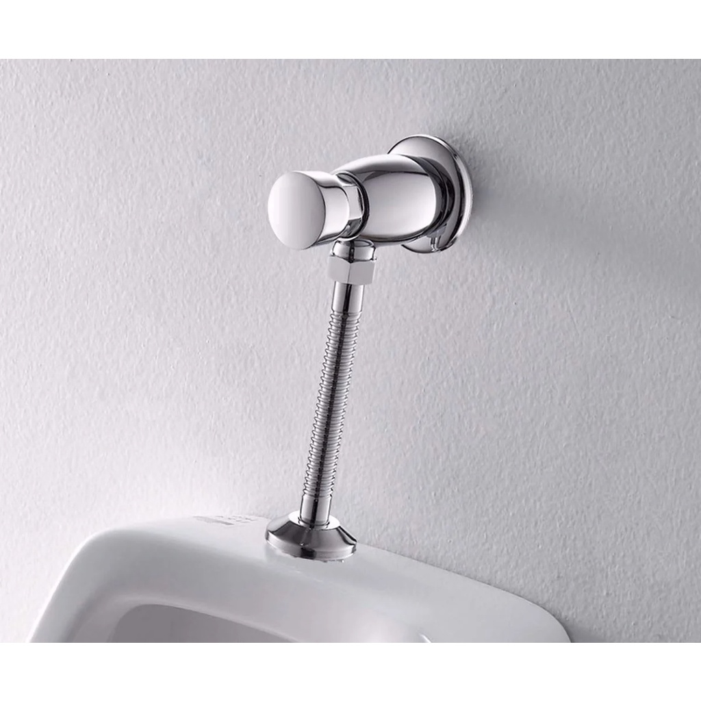 Vòi nhấn xả tiểu nam – Bấm tiểu nam - Đồng thau mạ Crom