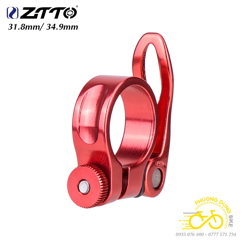 Khóa chốt yên nhanh xe đạp ZiTTO 31.8mm / 34.9mm