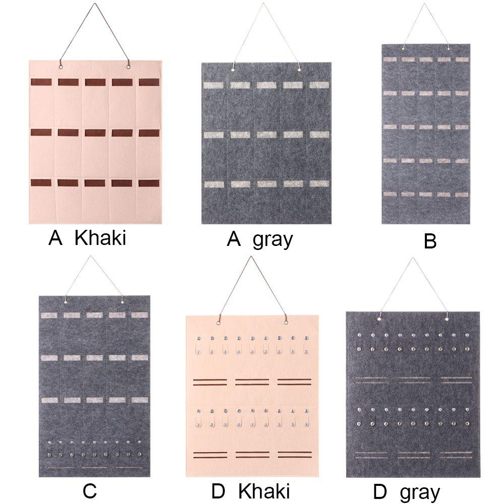 Túi Đựng Mắt Kính Treo Tường Màu Cầu Vồng Dễ Thương