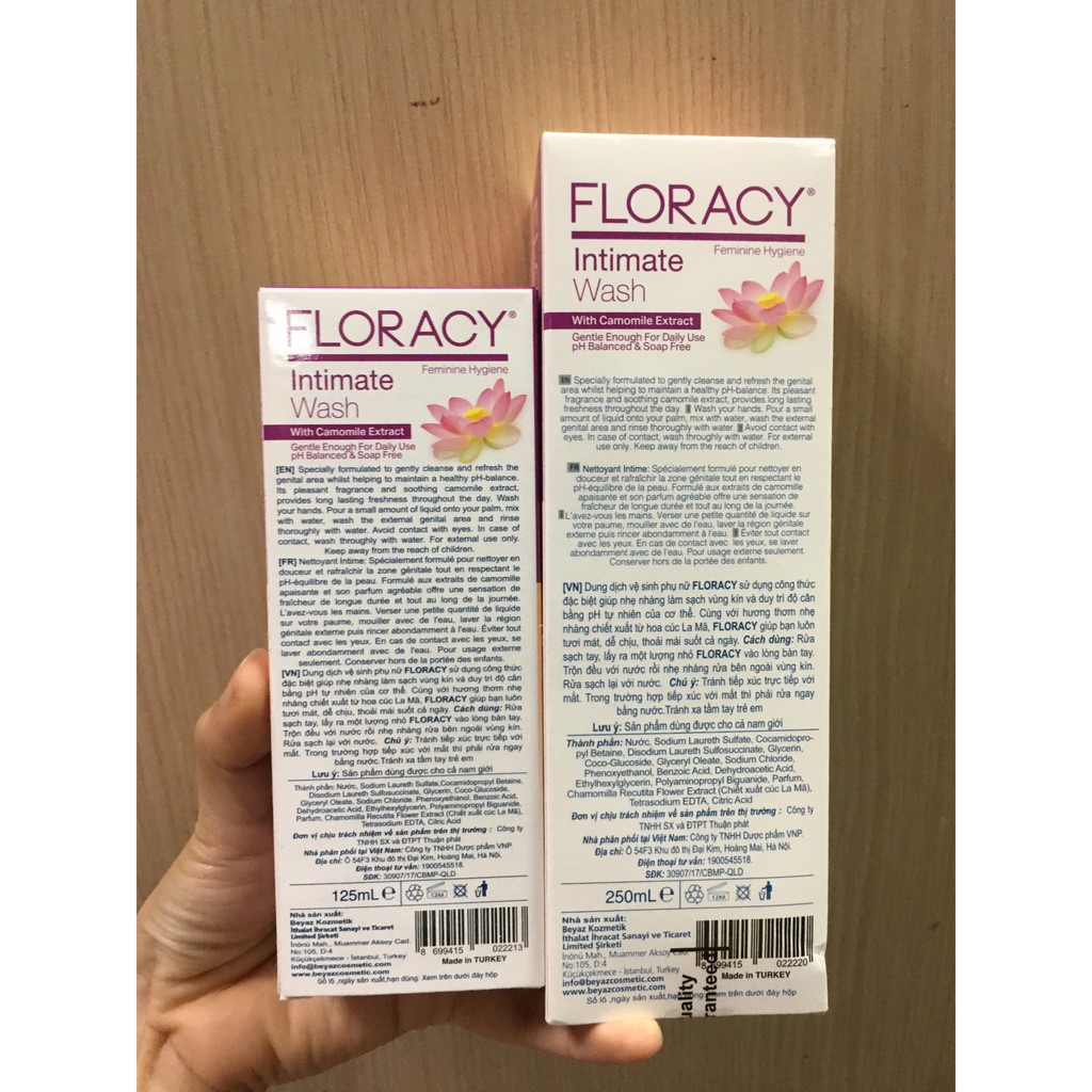 Vệ sinh phụ nữ FLORACY Intimate Wash