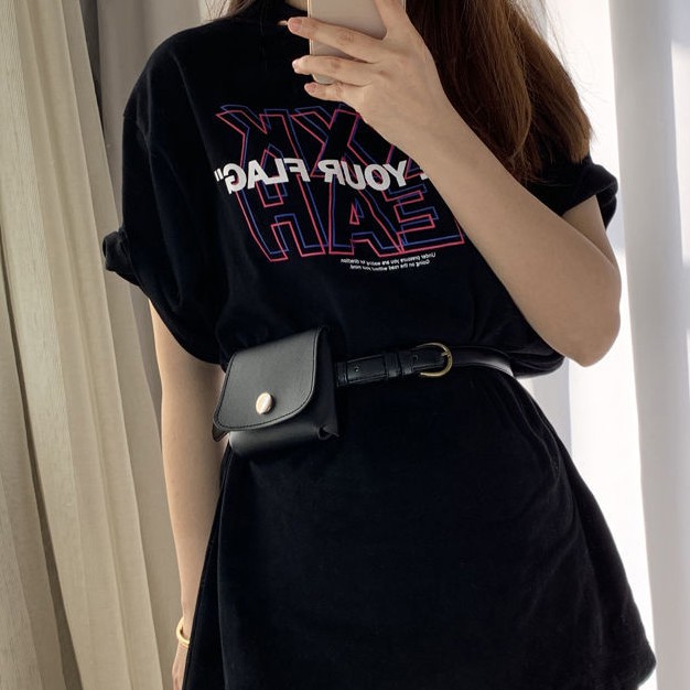 Thắt Lưng Nữ Màu Tối Phong Cách Hàn Quốc