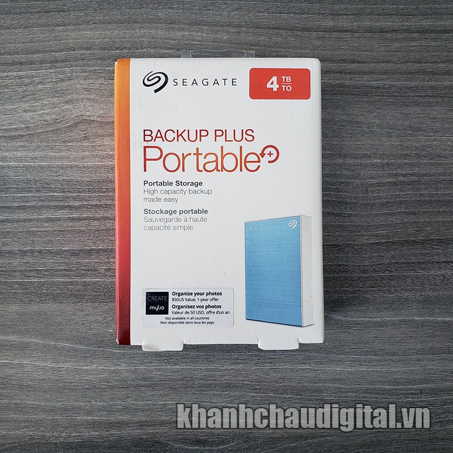 Ổ Cứng Di Động HDD Seagate Backup Plus Portable 4TB 2.5&quot; - USB 3.0