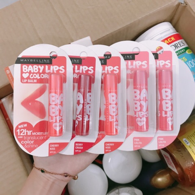Son dưỡng màu Maybelline Baby Lips 💋