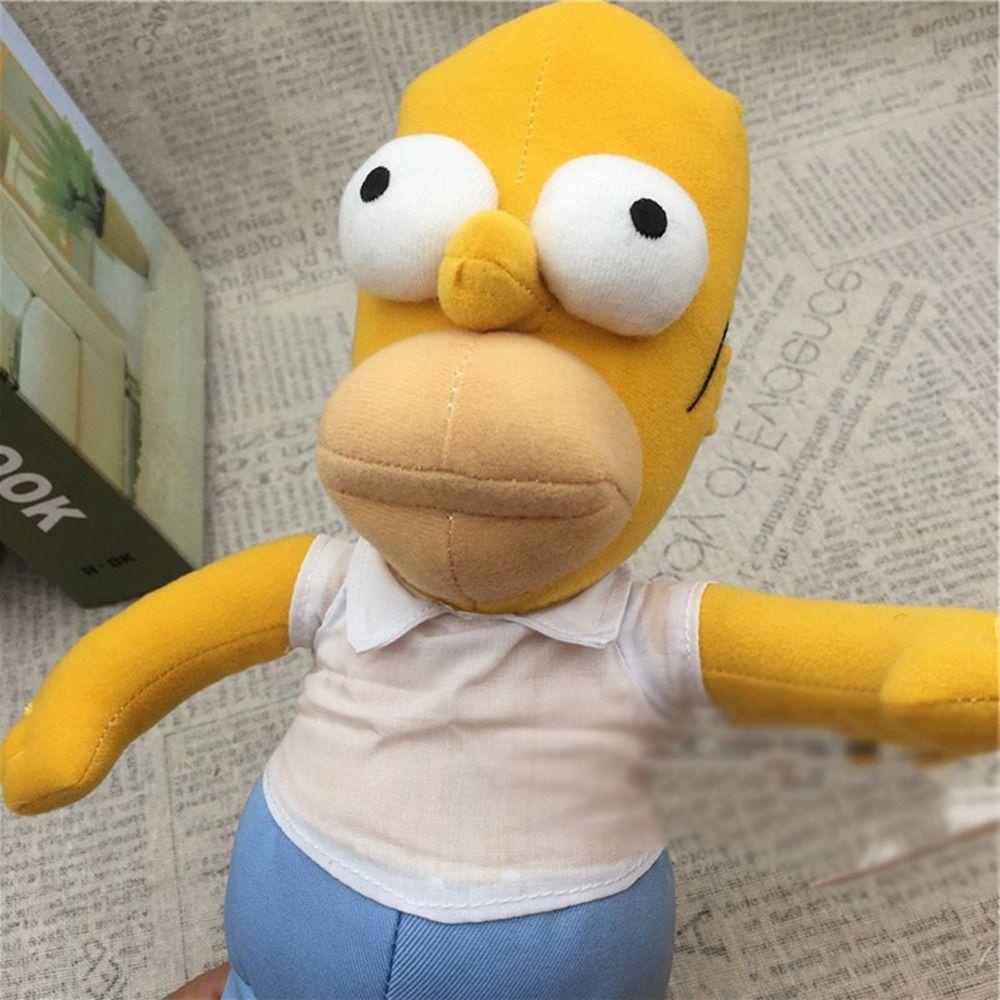 Búp Bê Nhồi Bông Hình Simpson Dễ Thương Dùng Làm Quà Tặng Sinh Nhật Cho Bé