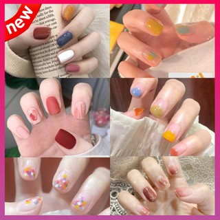 Dán nail gồm 14 móng, không thấm nước, có độ đàn hồi tốt  NQD2