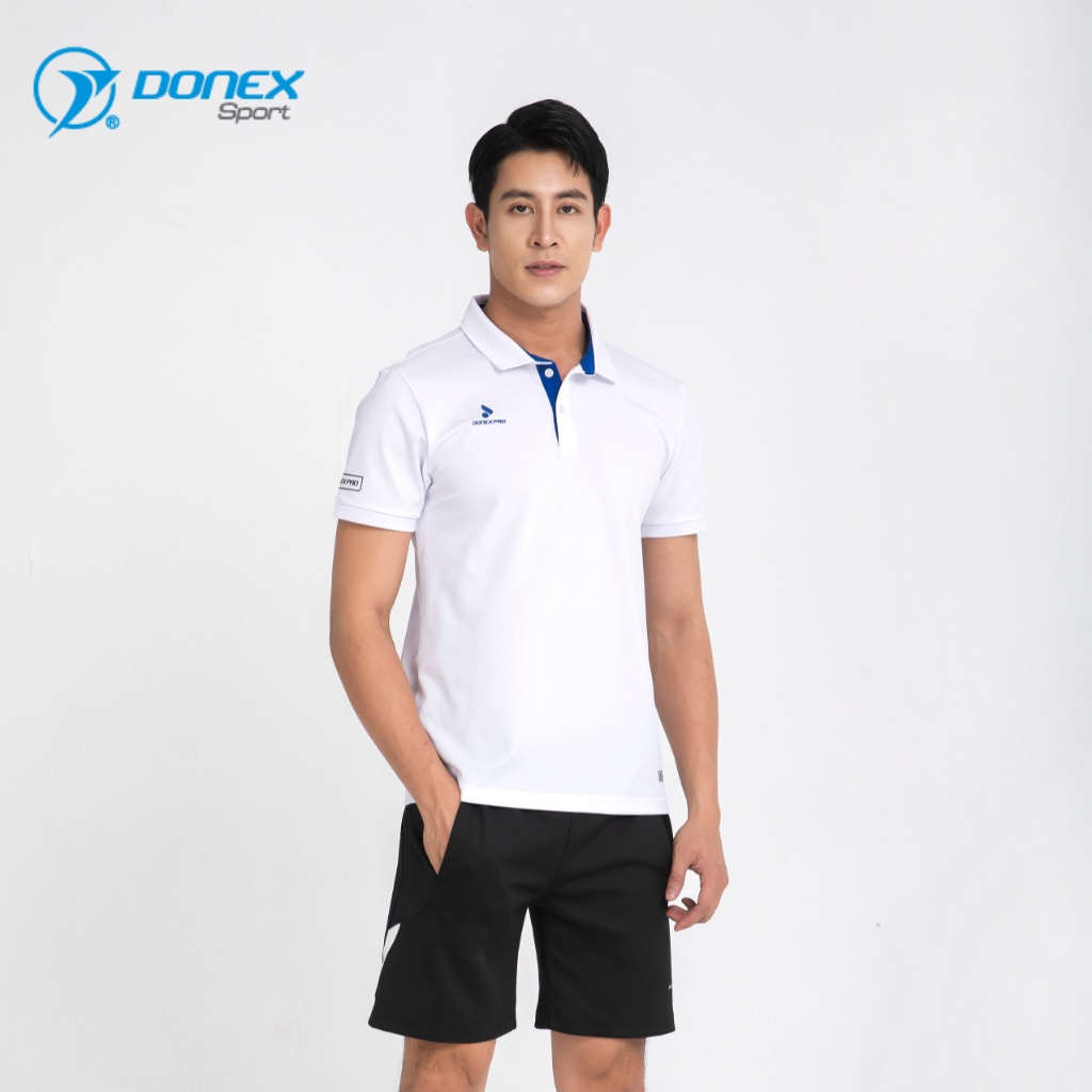 Áo Thể Thao Nam DONEXPRO Áo Tennis Form Regular Thoải Mái, 100% Polyester MC-9030