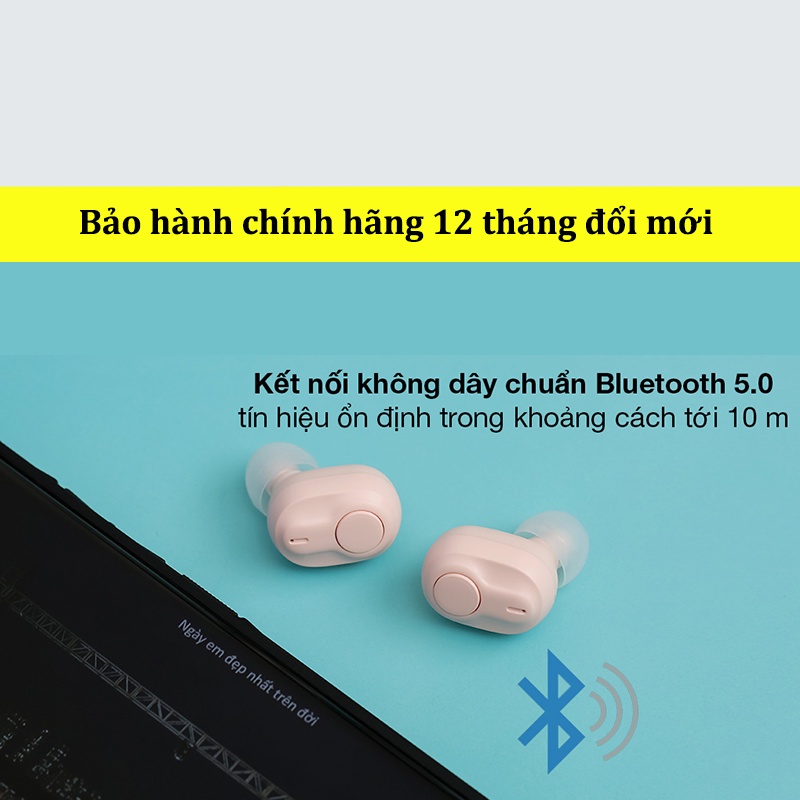 Tai nghe Bluetooth Hydrus TS12BC chính hãng TL7797 BH 12 tháng Noproblemsok