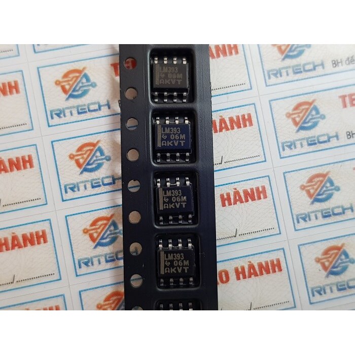 [Combo 10 chiếc] LM393 IC Khuếch Đại Thuật Toán SOP-8