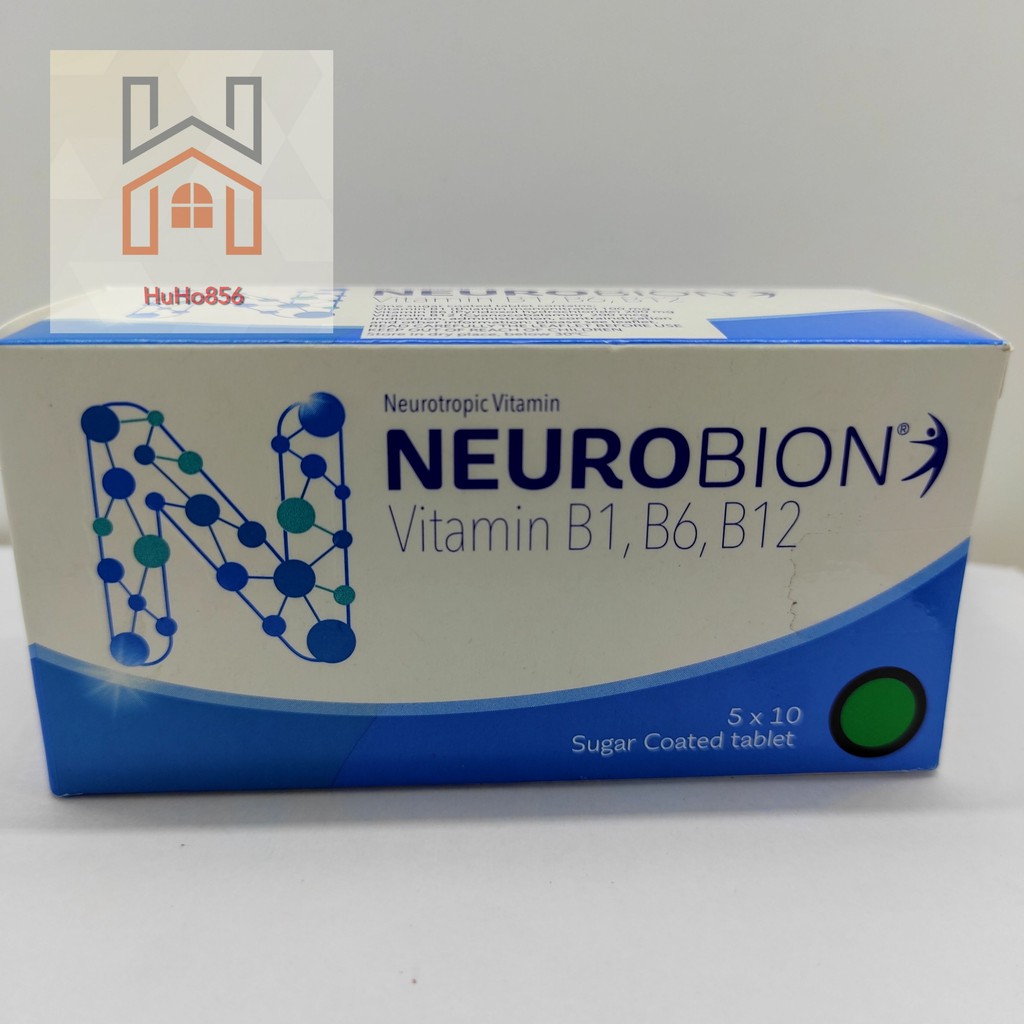 Neurobion (Vitamin B1 - B6 - B12) hộp 50 viên